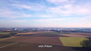 DJI Mavic Pro PGYtech CPL Filter Unboxing + erster Test