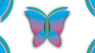 Butterfly logo design #shorts #illustrator #adobe #illustration