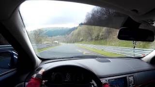 NURBURGRING - JAGUAR XF - ENJOYING FAST RIDE