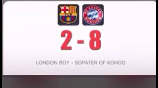 Bayern vs Barcelone Beuré Bouki AK Mbame