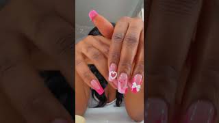 Nail art #nails #pink #shein