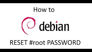 Сброс root пароля в Debian