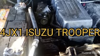 4JX1 ISUZU TROOPER 3 mechanics gumawa di pa umandar..kinalikot namin umandar na....