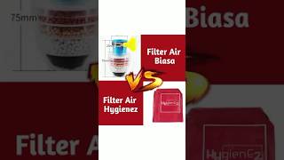 Filter Air rumahmu VS Filter Air HygieneZ. Mana yang lebih jernih? #produkunik #produkviral #shopee