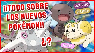 🆕 ¡¡Todo sobre los NUEVOS Pokémon de ESCARLATA Y PURPURA!!