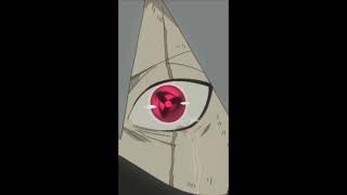 Kakashi activates the mangekyo sharingan for the first time