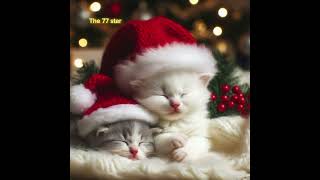 #christmas #christmaseve #cuteanimals #sweetdreams #babybunny #ai #babykitten