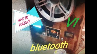 ANTIKRÁDIO  átalakitás VI.   Bluetooth