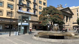 Recordando la plaza las sombrillas en Guadalajara