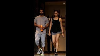 Shahid Kapoor and Mira Rajput Are Spotted Outside of the Gym #shorts