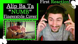 Alip Ba Ta covers "Numb" by Linkin Park (Fingerstyle Cover) [REACTION] | SO MUCH EMOTION!!!