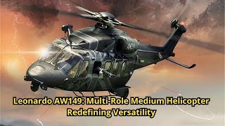 Leonardo AW149 Multi Role Medium Helicopter Redefining Versatility