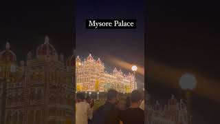 Mysore Palace Night View #mysorepalace #mysore #karnataka #youtubeshorts #shorts #viral #trending