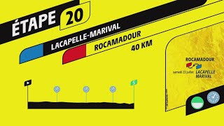 TOUR DE FRANCE 2022 - STAGE 20 | LACAPELLE-MARIVAL - ROCAMADOUR | TOUR DE FRANCE 2022 PS4