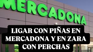 Lo de ligar con las piñas y las perchas…