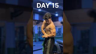 3D shoulders exerciseDAY 15 #bodybuilding #gym #aesthetic #natural #motivation #natty #abs #minivlog