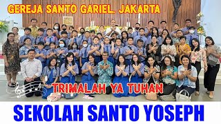 | TRIMALAH YA TUHAN | Paduan Suara Sekolah Santo Yoseph | Misa Paskah di Gereja St Gabriel |