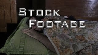 Free Stock Footage - people - lifestyle, man, sleeping, waking up, morning, sleeping in bed