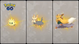 Pokemon Go: Evolving Shiny Lillipup into Herdier & Stoutland