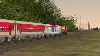 ERNAKULAM DURONTO EXP WITH PURE LHB RAKES...............