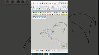 Shade Modeling in SketchUp #Tips 12 #shorts