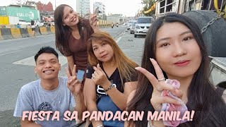 Naki-fiesta sa Pandacan Manila!