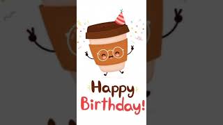 Birthday cards for coffee lovers ☕ Virtual birthday wishes