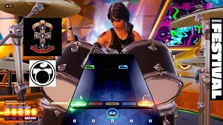 Guns N' Roses - Sweet Child 'O Mine | [Fortnite Festival] (Expert Drums 100% Flawless) 🥁