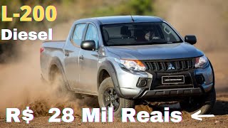 🚨MITSUBISHI L200 MOTOR DIESEL A Venda A PARTIR DE 28 MIL Reais #camionetes