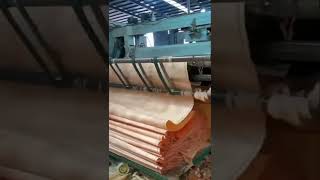 Spindle rotary cutting machine/Spindle veneer peeling machine/Spindle plywwood peeler#plywoodmachine