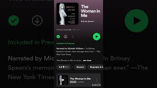 A Riiche Holiday gift recommendation,  The Woman in Me by Brittney Spears. a beautiful journey.