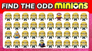 Despicable Me 4 Movie ~ Find the Odd One Out Quiz Minions !