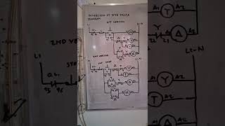 Inversion of wye delta control diagram #bernaztvvlog