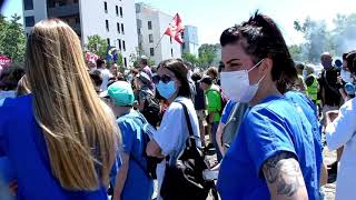 Journée de revendication SUD chu Bordeaux 26 mai 2020