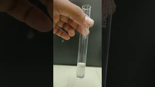 ZnSO4 and NaOH double displacement reaction gelatinous white ppt