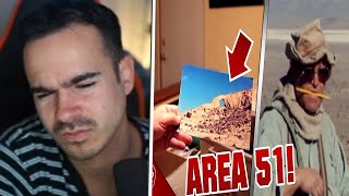 REAKTION auf ER ging unbemerkt in die AREA 51 und sah etwas GRUSELIGES!😱