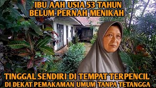 WANITA PEMBERANI‼️TINGGAL SENDIRI DI TENGAH HUTAN DEKAT PEMAKAMAN UMUM