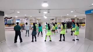 Disco Turn Me Loose Line Dance - Demo By: D'Sisters & Friends LDG @AWESOMELINEDongSookKim