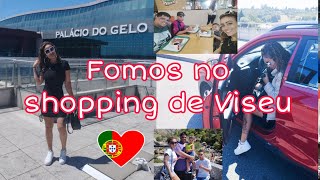 chegamos em Portugal 🙏🇵🇹. Fomos no Shopping de Viseu/ compramos eletrodomésticos para nossa casa