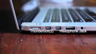 2013 15 inch Retina Macbook Pro Unboxing