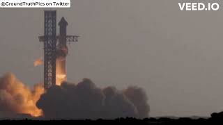 Starship Launch Debris Ejecta Supercut - GroundTruthPics