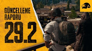 Güncelleme Raporu #29.2 - Erangel Classic Geri Dönüyor, Galibiyet Serisi Mücadelesi | PUBG TR