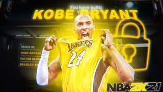 HOW TO MAKE THE BEST OVER POWERFUL KOBE BRYANT BUILD IN NBA 2K21 ! BEST ALL AROUND LOCKDOWN