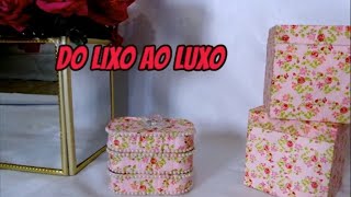 Porta joia com lata de sardinha  Do lixo ao luxo!