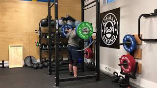 1/31/18 Squat Pin-Bottom 275x3 @7.5 ws 1/4