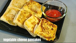 Breakfast recipe/potato cheese pancakes/Kerala Snacks box