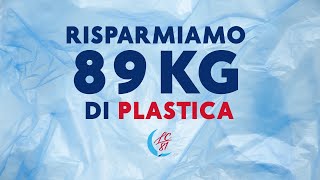 Risparmiamo 89 Kg di plastica!