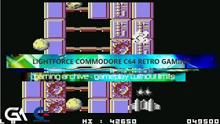 Commodore C64 Lightforce 1986 Retro Gameplay Teaser Arcade Style Retro Gaming Vintage Gameplay