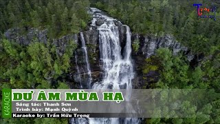 Dư Âm Mùa Hạ - Mạnh Quỳnh Karaoke