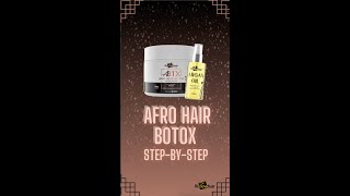 RenewHair ABTX Step-By-Step - Afro Hair Botox